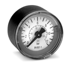 Pressure Gauge with Adjustable Colour Sectors