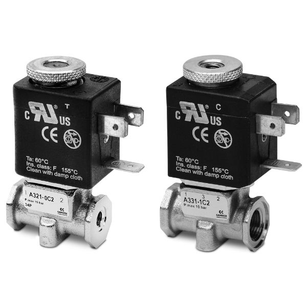 Series A Direct Operated Solenoid Valves - Threaded Body