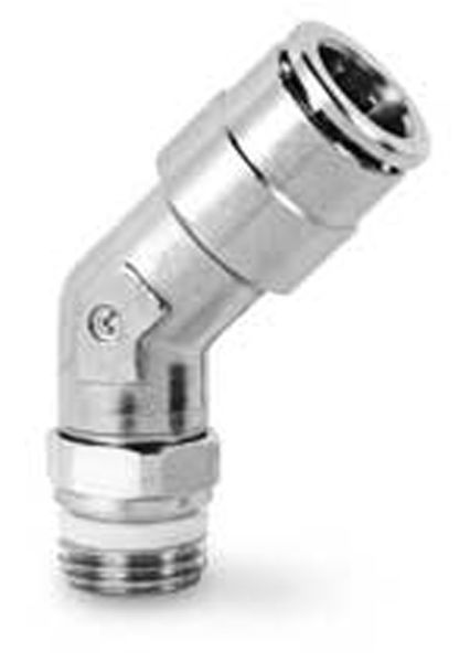 S6110 Swivel 45 Degree Elbow Push In Fitting