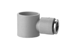 7610 Single Banjo Ring Plastic Push In Fitting