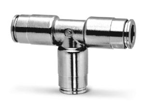 8540 Equal Tube Tee Dual Seal Fitting