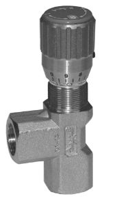 Hydraulic uni-directional 90 degree mount flow control 