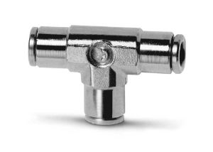 6540 Equal Tube Tee (Micro) Push In Fitting