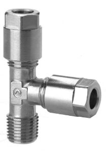 1010 Fixed Run Tee Taper Compression Fittings