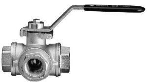 3 Way Brass Ball Valves