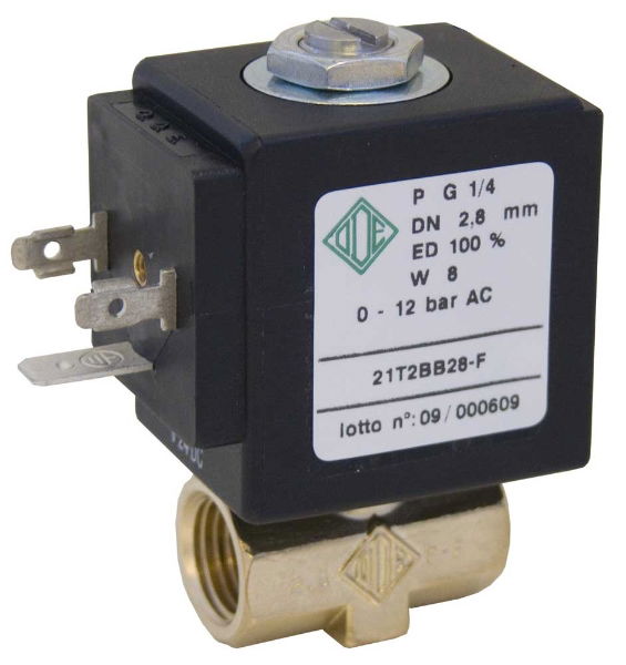 Direct Acting Industrial Solenoid Valves 2/2 NC