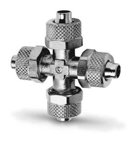 1600 Equal Tube Cross Push On Fittings