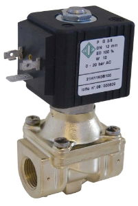 Coupled Diaphragm Industrial Solenoid Valves 2/2 NC