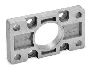 Front/Rear Flange Mounts for Pneumatic ISO 6432 Mini-Cylinders